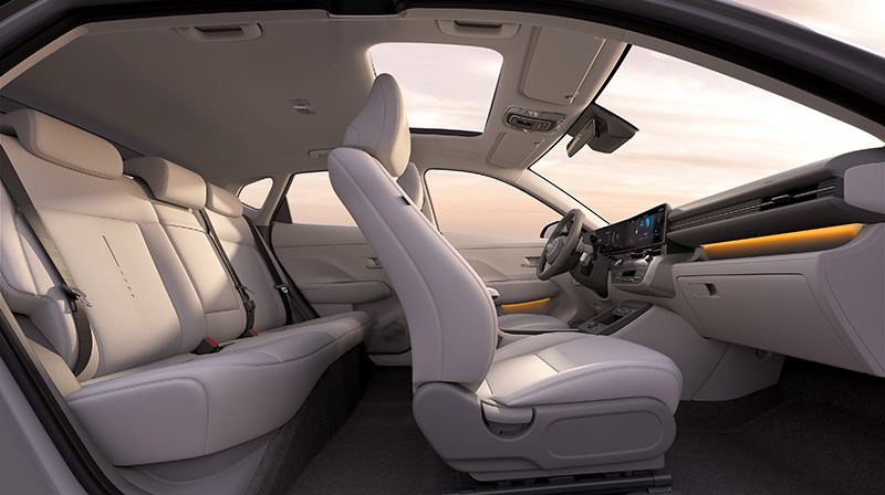 interieur nieuwe Hyundai KONA 2023
